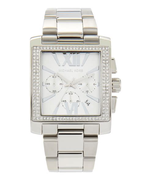 michael kors square watch women's|michael kors ladies square.